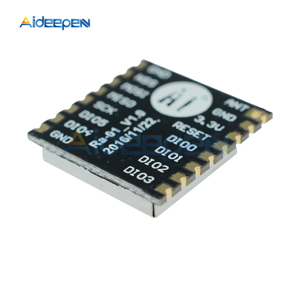 Ra 01 SX1278 LoRa передача спектра беспроводной модуль 433 МГц последовательный порт SPI