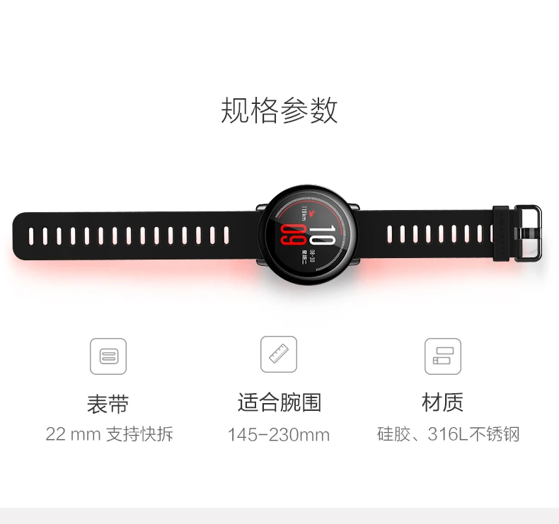 22 мм спортивный силиконовый ремешок для Xiaomi Huami Amazfit Bip BIT PACE Lite Молодежные умные часы сменный ремешок умные часы