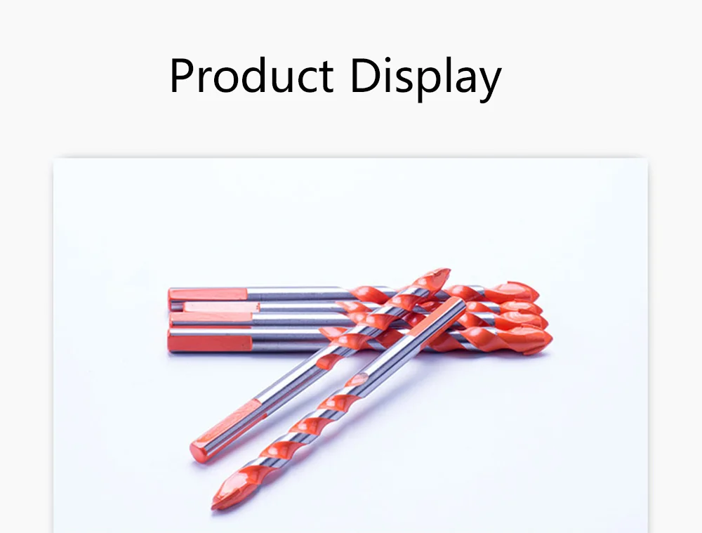 1Pcs 6mm-12mm Electric Tools Diamond Drill Hammer Concrete Ceramic Tile Metal Drill Bit Round Shank DIY Wall Hole Saw Drilling