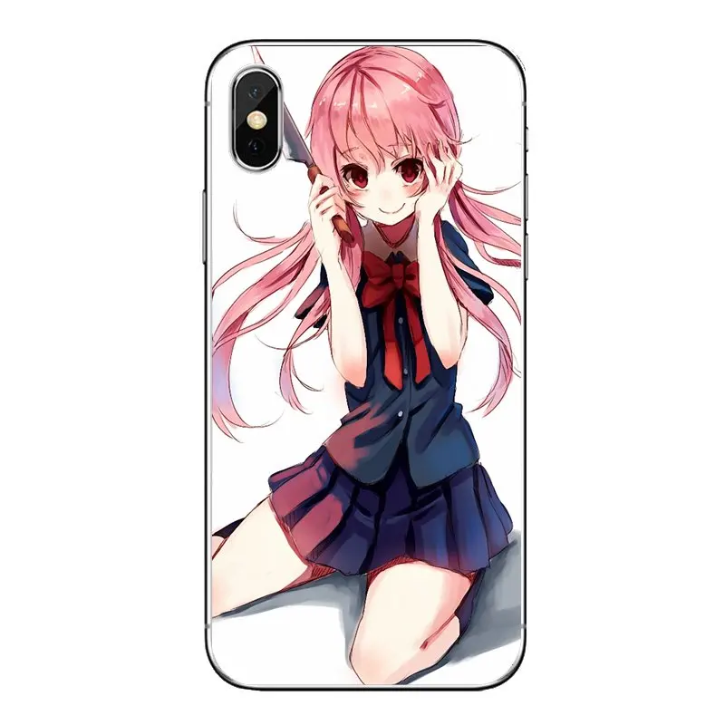 Прозрачные мягкие чехлы для Xiaomi Redmi 4X S2 3S Note 3 4 5 6 6A Por Pocophone F1 Mi Gasai Yuno Future Diary series Art |