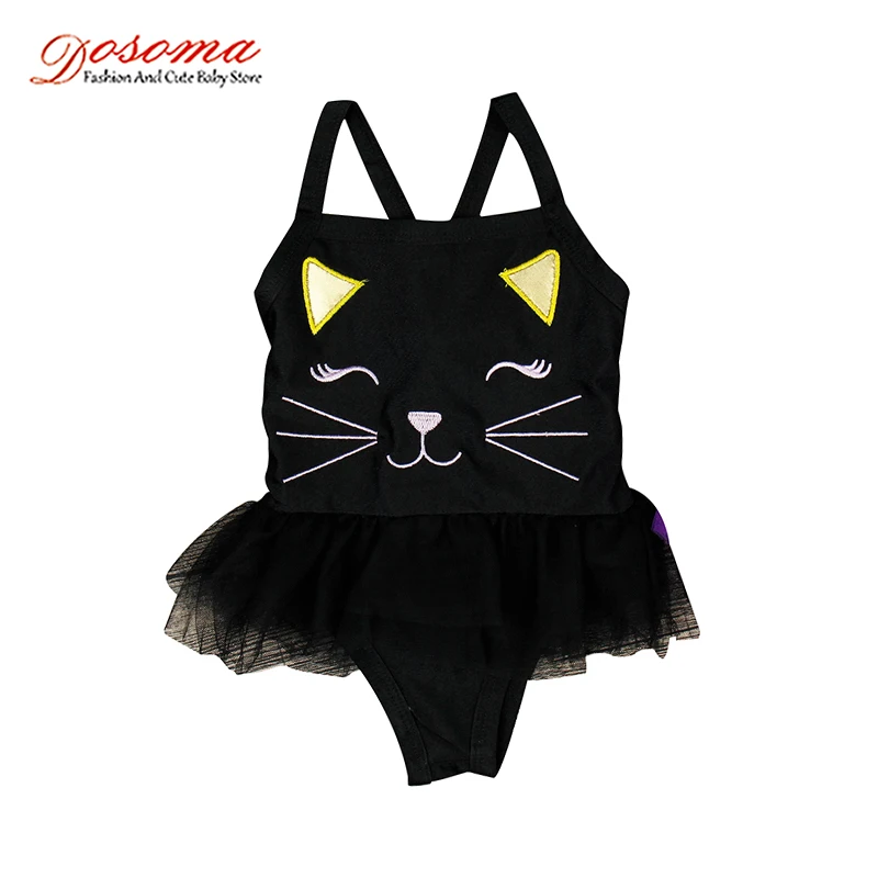 DOSOMA/цельный женский костюм для девочек розовые фатиновые купальники без рукавов