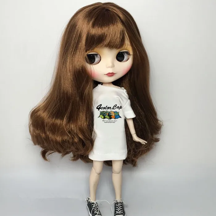 Одежда для куклы Blyth 1/6 модная футболка картонная pullip Momoko licca Барби 1 шт. | Игрушки и