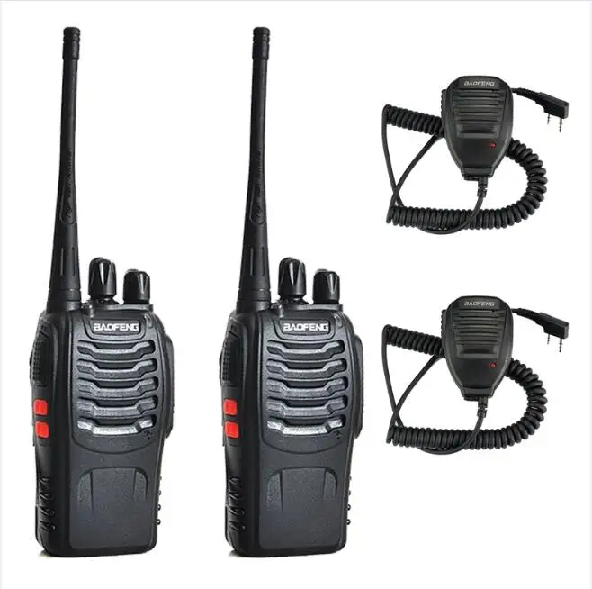 8S-NSM 2 шт Baofeng 888s портативная двухсторонняя рация 400-470MHz UHF радио Comunicador для baofeng BF-888S - Цвет: 8S-NSM