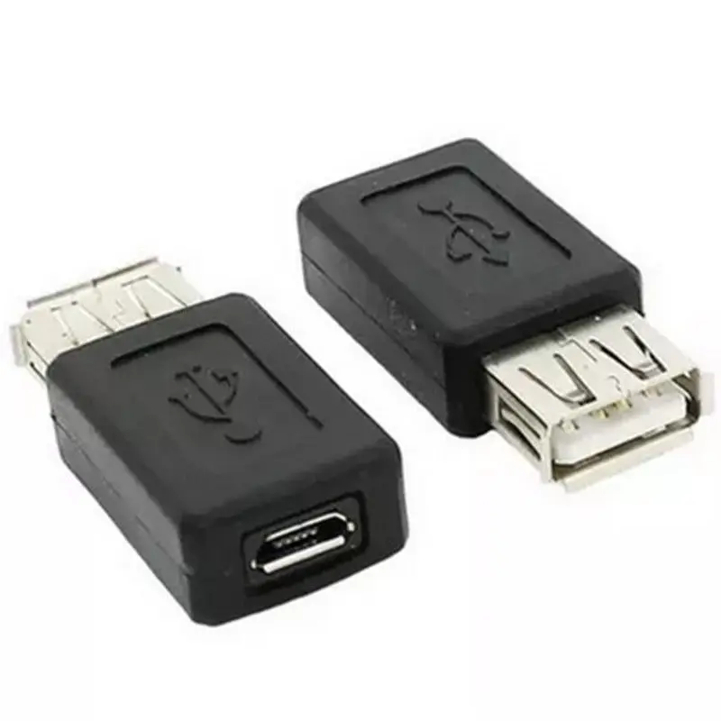Новый черный USB 2 0 Тип A Женский к Micro B адаптер конвертер | Безопасность и защита
