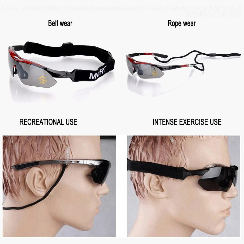 

Hiking Eyewear Men Sunglasses HD Polarized Glasses High Quality Lens Case Outdoor Sport Trekking Fishing Climbing Mountaineering