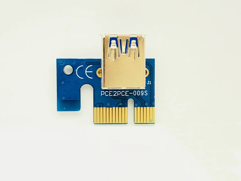 Адаптер-переходник VER009S PCI-E PCI Express Molex 6Pin на SATA 1X 16X 50 шт. кабель USB 3 0 светодиодный