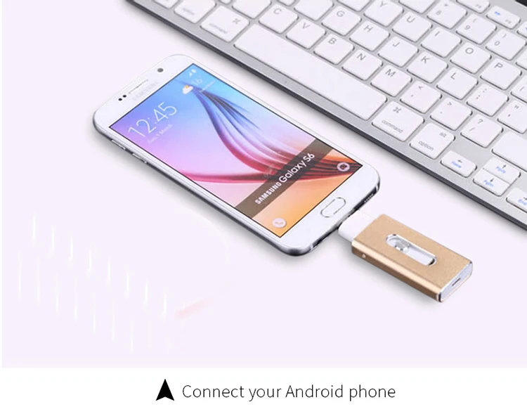 Dropshipping USB Flash Drive For iPhone X/8/7/7 Plus/6/6s/5 ipad Metal Pen drive HD Memory Stick 8G 16G 32G 64G 128GFlash Driver