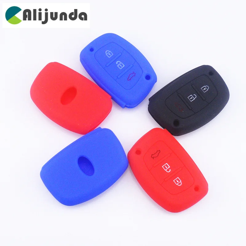 Силиконовый резиновый чехол для автомобильного ключа Hyundai TUCSON I40 IX35 I45 ELANTRA Rayna SONATA