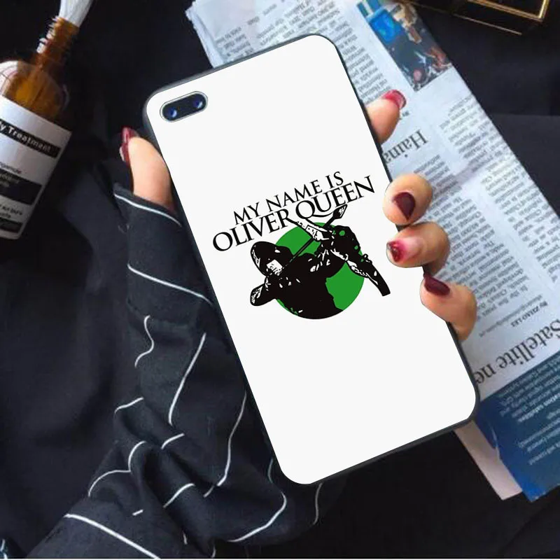 case 10 Чехол для телефона Зеленая Стрела, мягкий чехол для iphone 8 7 Plus X 6 6 S XS Max xr SE 10 5 5S, крутой дизайн, силиконовый чехол для мобильного телефона - Цвет: case 10