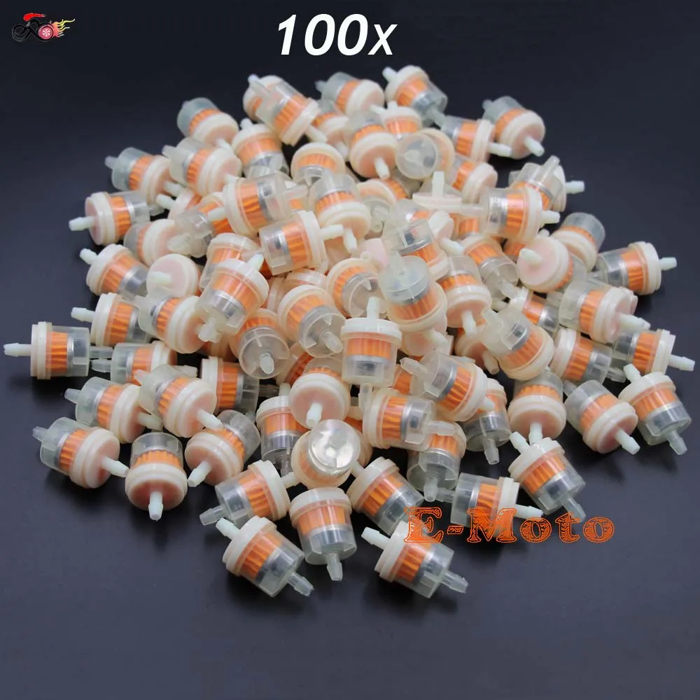 100 x Универсальный Топливный фильтр на магните 50 70 90 110 125 150 GY6 2/4 тактный скутер