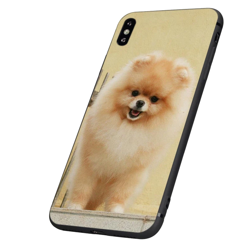 Черный чехол из ТПУ для iphone 5 5s se 6 6s 7 8 plus x 10 силиконовый XR XS 11 pro MAX собак домашних