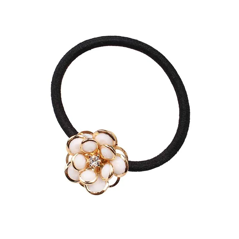 M MISM Модные женские резинки цветок Резинка для волос повязка на голову пистолет