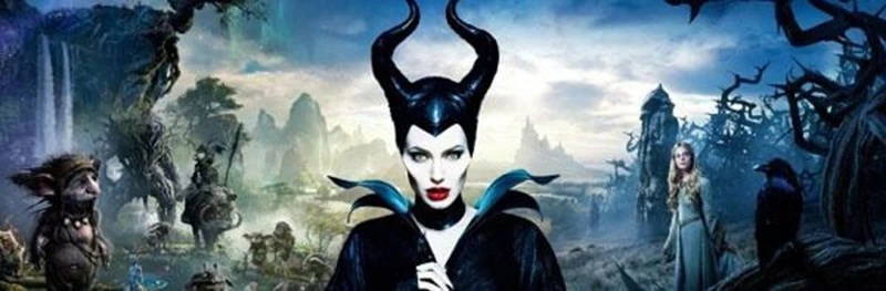 Фильм Костюм малефисенты злая ведьма косплей наряд Хэллоуин фантазия партия нарядное платье латекс рога головной убор шляпа