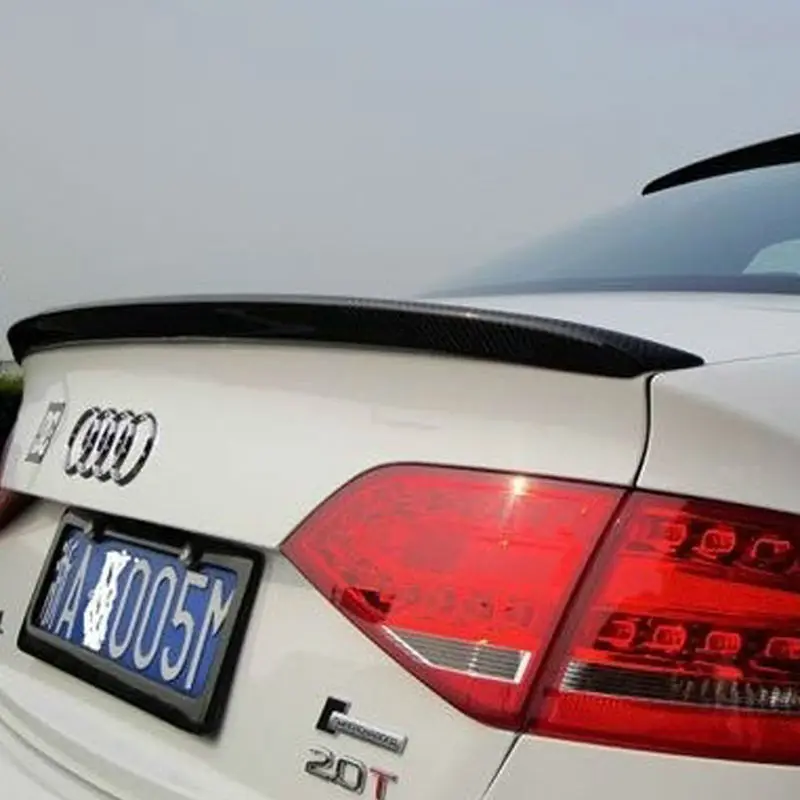 Audi A4 b8 глянцевый черный задний багажник крыла спойлер для 2012-2015 4-дверный седан
