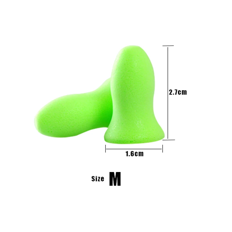 M Size 4pcs OPHAX 4 шт. улучшенная версия Мягкая Пена Беруши анти-шум храп беруши для сна путешествия помощь для сна снижение шума - Цвет: M Size 4pcs