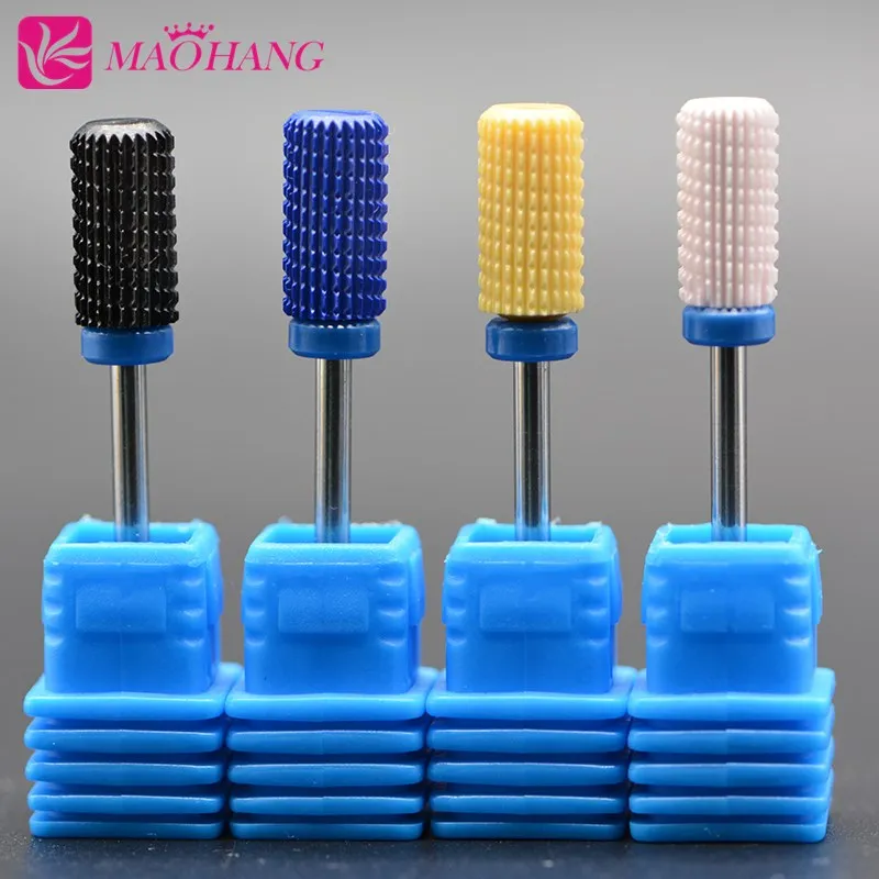 Керамическая насадка MAOHANG электрическая дрель для ногтей пилка сверла маникюра