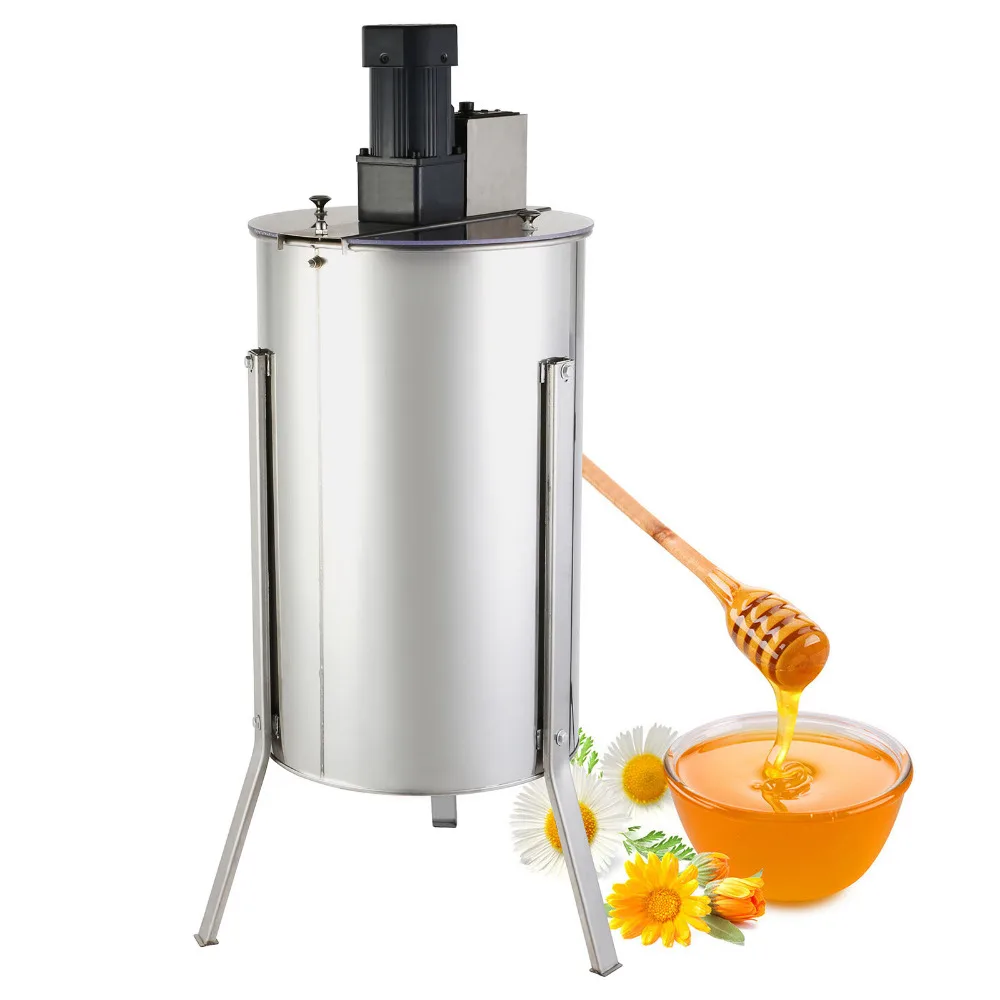 

3 Frame Electric Honey Extractor Stainless Steel Beehive Drum Bee Equipment