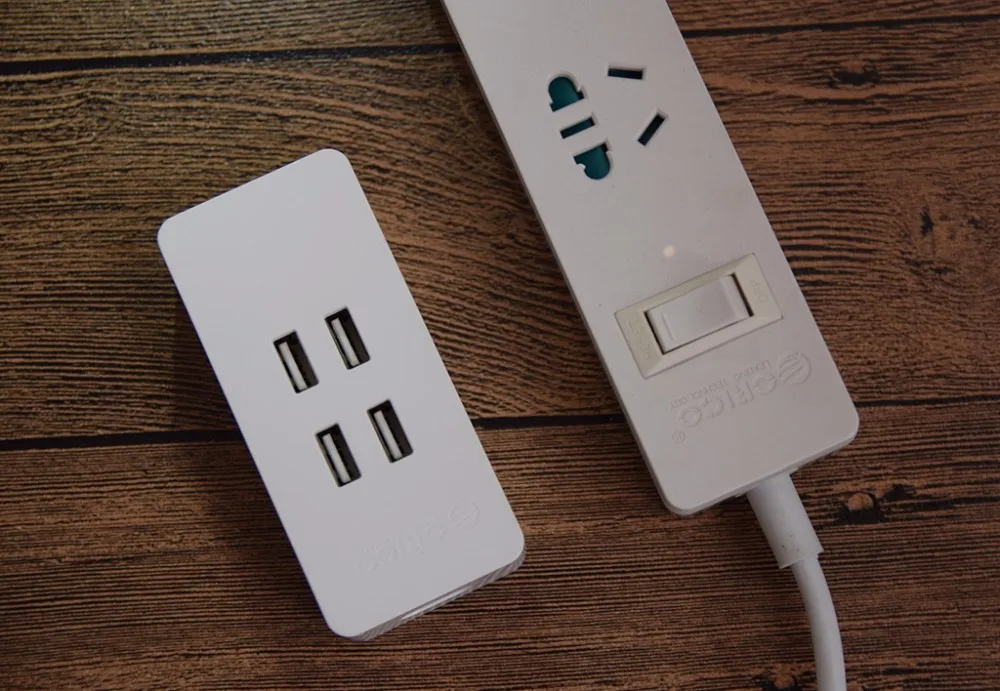 ORICO 4 порта USB зарядное устройство ЕС вилка настольное зарядное устройство Смарт зарядное устройство для samsung Xiaomi huawei планшет