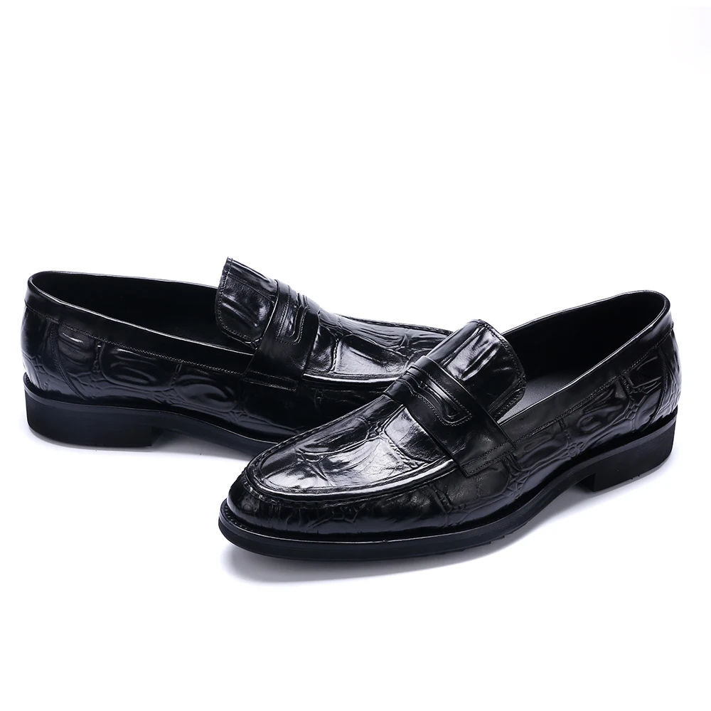 Farvarwo Для мужчин слипоны платье Loafer острый носок Повседневное формальные Лоферы
