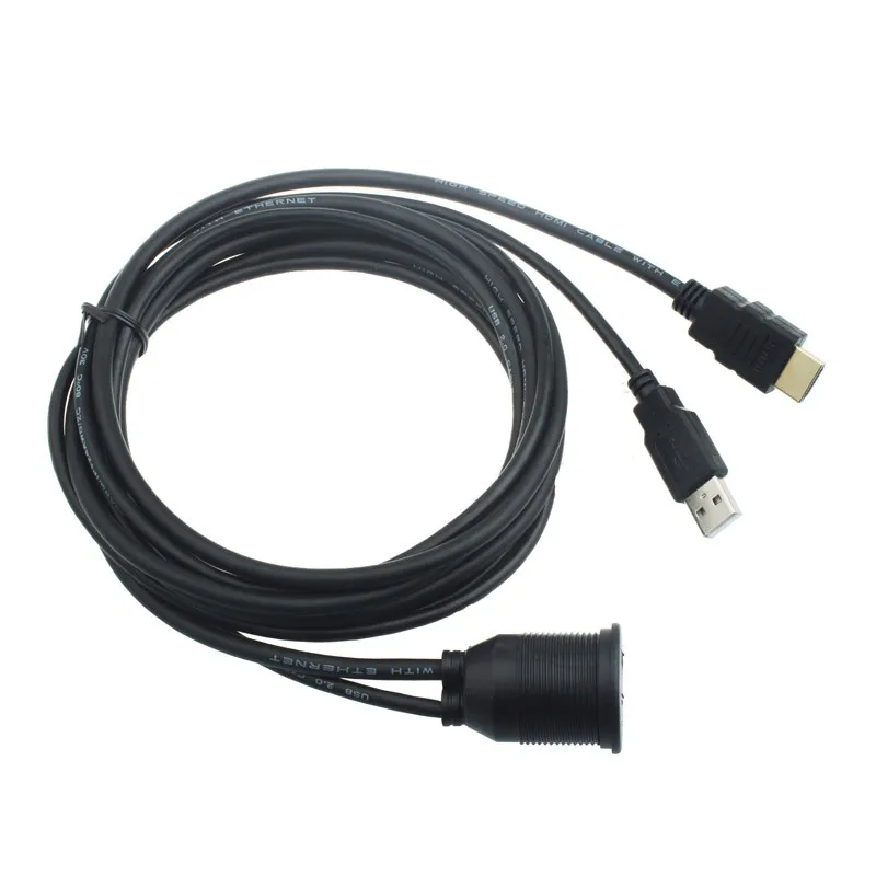 Автомобильный Стайлинг kongyide 2 м мотоцикл установка USB 0 HDMI Расширение &quotМама