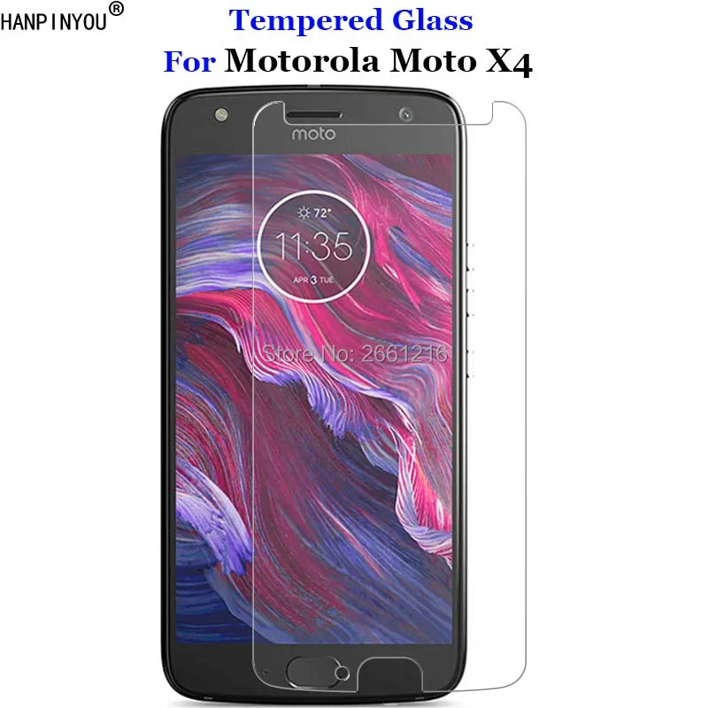 Для Motorola Moto X4 закаленное стекло 9H 2.5D Премиум Защитная пленка для экрана X 4th Gen 2017