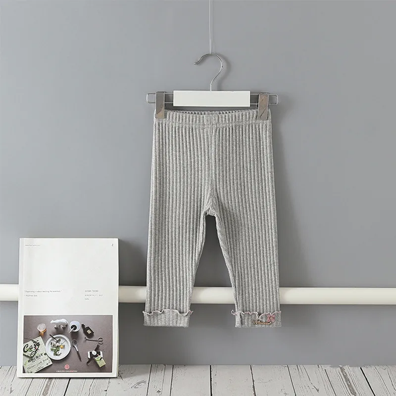 2 шт./партия детские леггинсы для девочек 2019 детская одежда обтягивающие