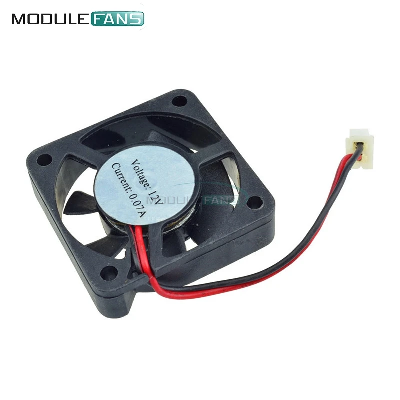 Кулер для 3D принтера Arduino Raspberry Pi Reprap Ramps черный 2-контактный бесщеточный