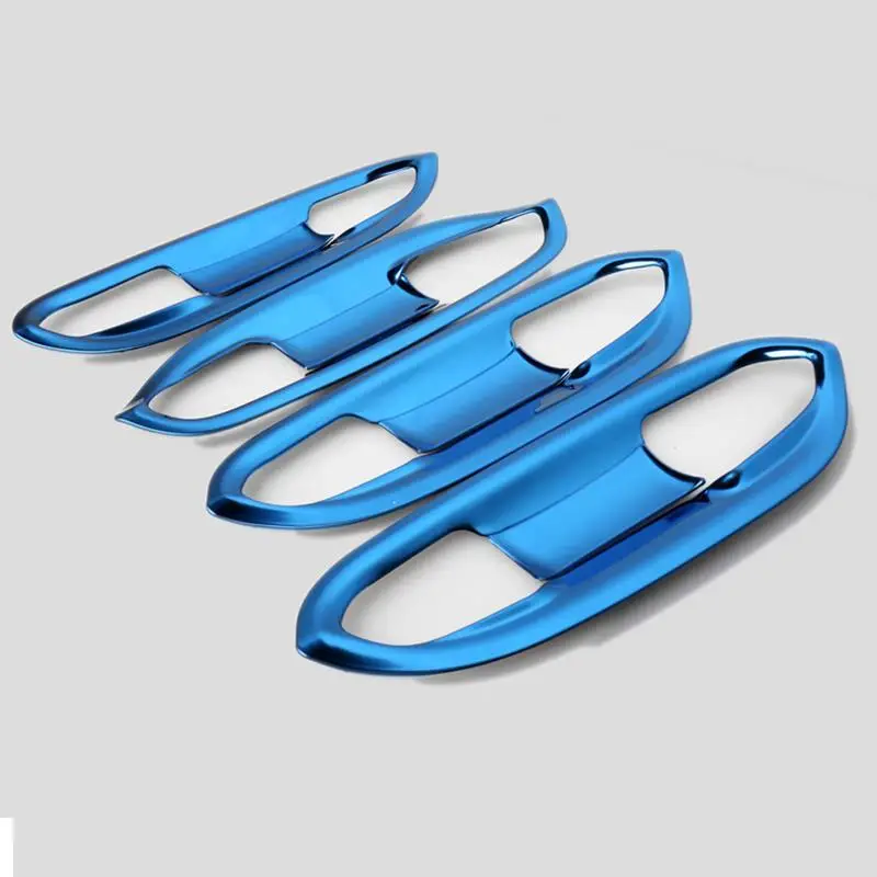 Rear Panels Foot Pedal Door Handle Automobile Modified Decorative Car Styling Sticker Strip Protecter 15 16 17 18 FOR Ford Edge |