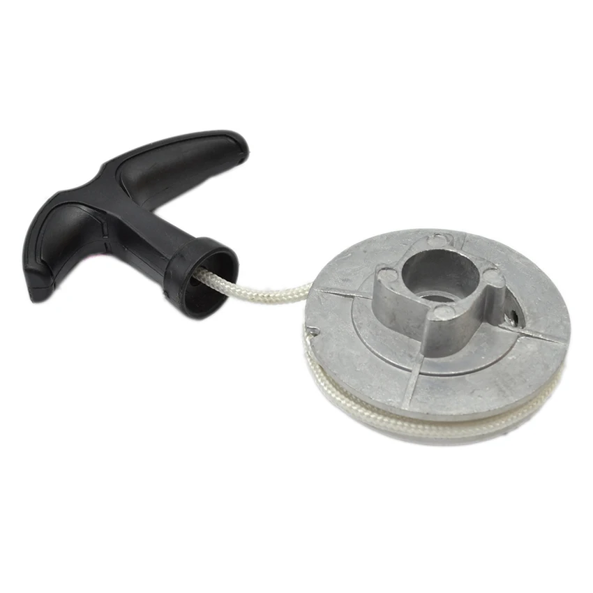 Алюминиевая Одиночная бензопила стартер ручка шкива веревка подходит для