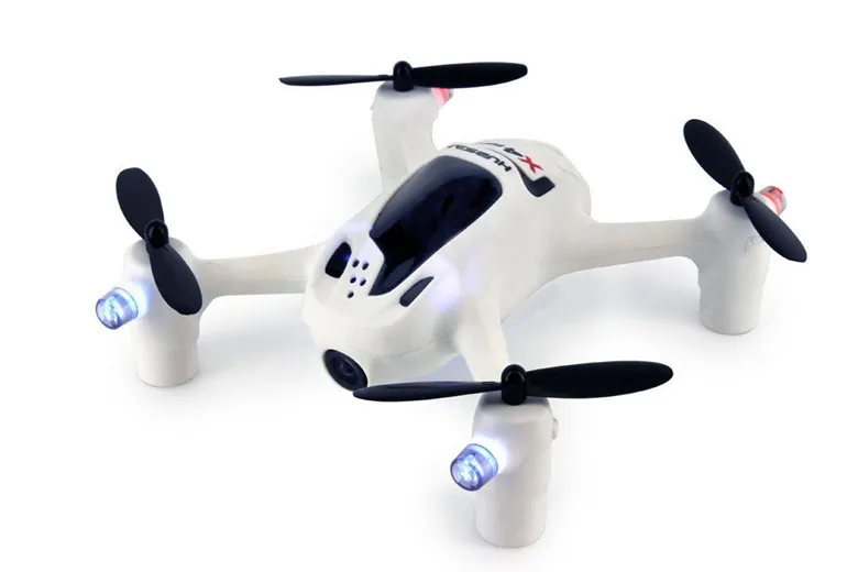 Квадрокоптер Hubsan X4 H107D + 2 4 ГГц канала 6-осевой гироскоп 5 8 RTF RC FPV профессиональный