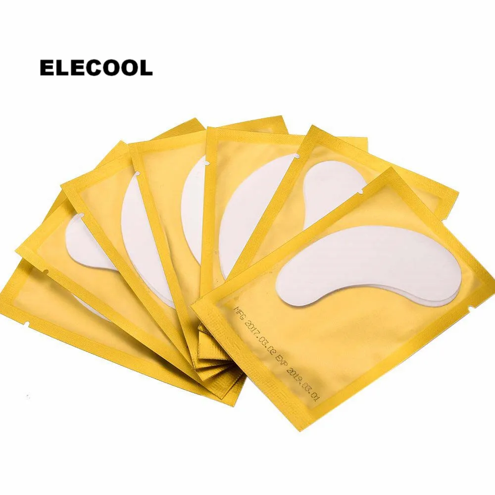 ELECOOL 10 пакетов бумажные накладки для наращивания ресниц под глазами глаз