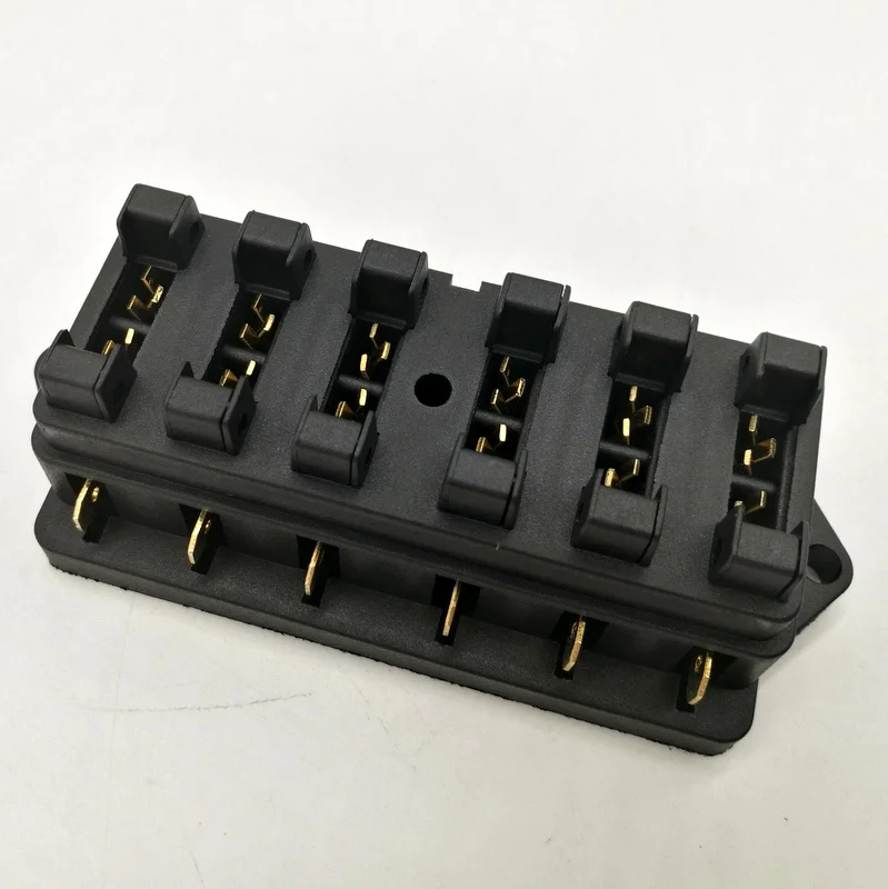 Универсальный блок предохранителей 12 В с 6 режимами держатель предохранителя