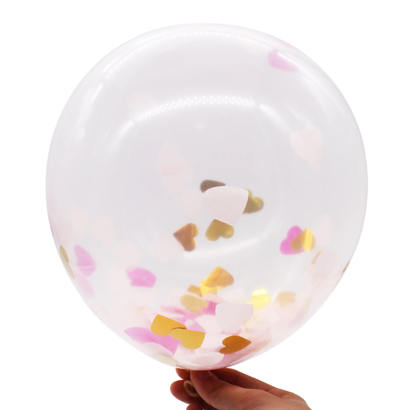 1pcs Wedding Decoration Confetti Balloons Pink Birthday Party Love For Engagement Home DIY | Дом и сад