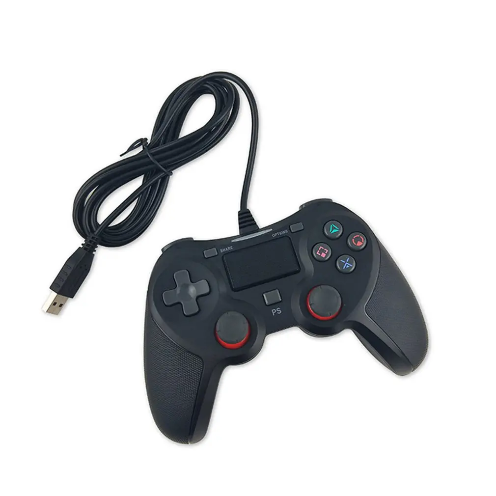 Проводной игровой контроллер игровой джойстик USB геймпад для PS4 Джойстик Геймпад функция вибрации