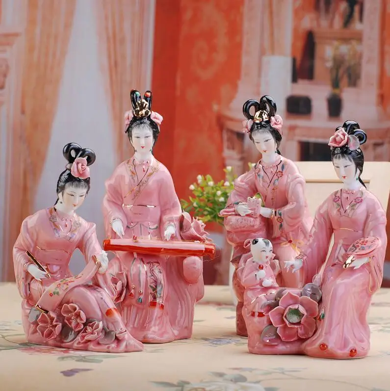 

Керамическая статуэтка красоты Jingdezhen
