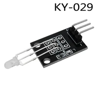 KY-029 3mm Two Color Red and Green LED Common Cathode Module  Diy Kit