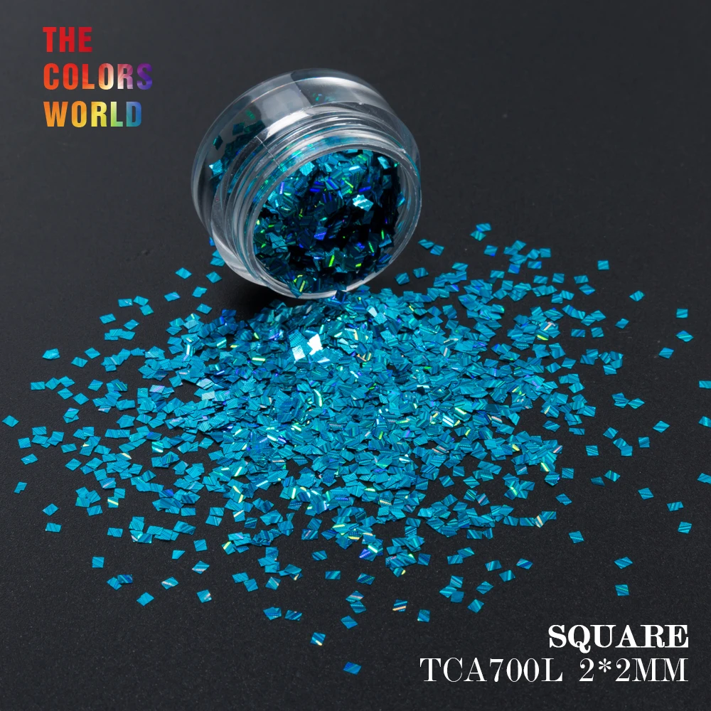 Голографическая полоска для дизайна ногтей 2 мм квадратная форма блеск макияж