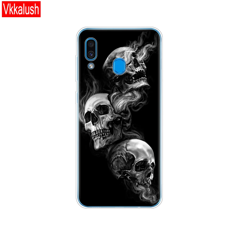 80253 Силиконовый чехол Sfot для Samsung Galaxy A20, чехол A20E, чехол для Samsung A20 A 20, A205F, A20E, A202F, защитный чехол, полностью 360 - Цвет: 80253