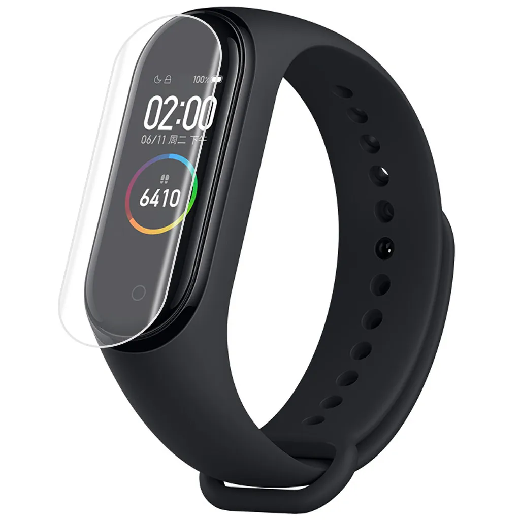 1/5 шт. Защитная пленка для экрана Mi Band 4 0 1 мм 9H HD прозрачная защитная ЖК-экрана из