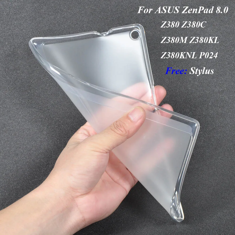 Для ASUS ZenPad 8 0 Z380 Чехол Мягкий ТПУ чехол для Z380C Z380M Z380KL Z380KNL P024 дюймов планшета +