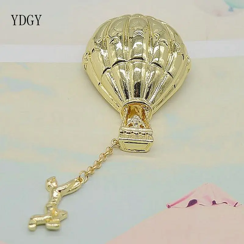 YDGY Модный золотой горячий воздушный шар аксессуары для одежды брошь мужчин и