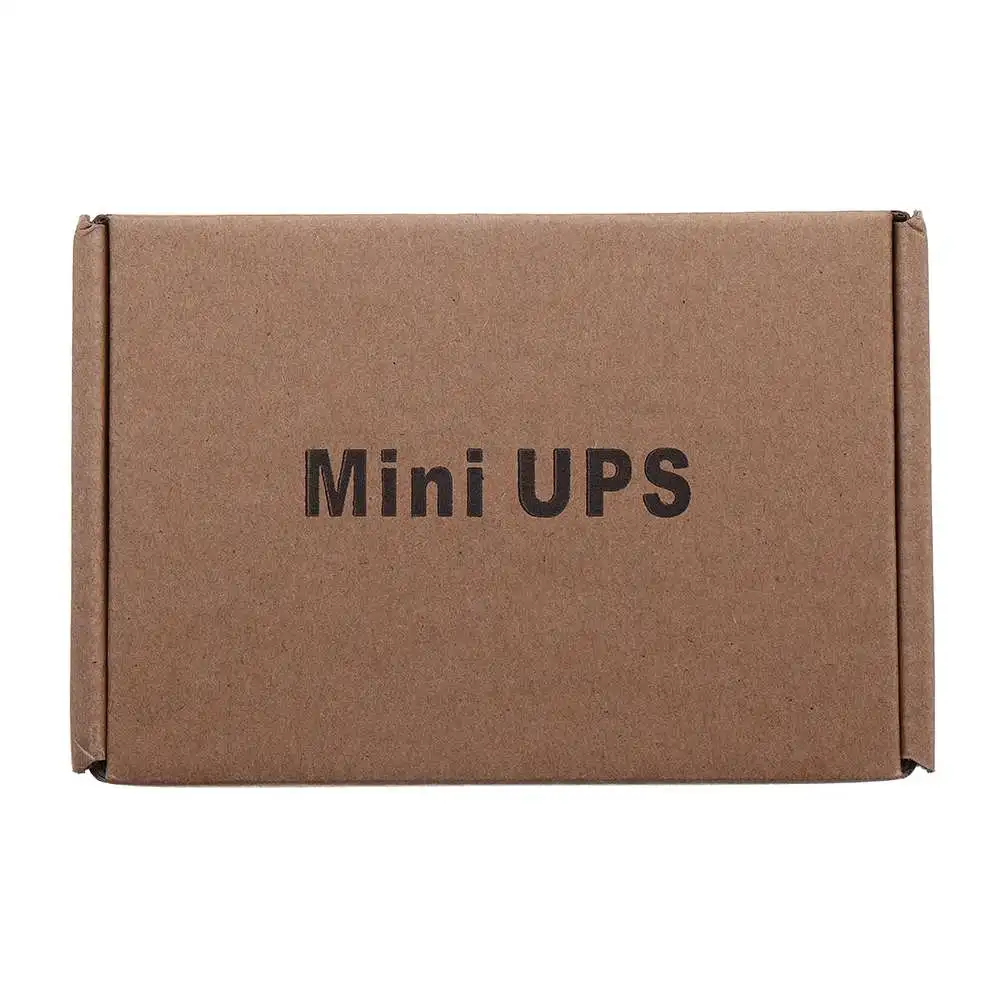 12V2A 22,2 Вт UPS источник бесперебойного питания резервного питания мини батарея для камеры роутера высокого качества