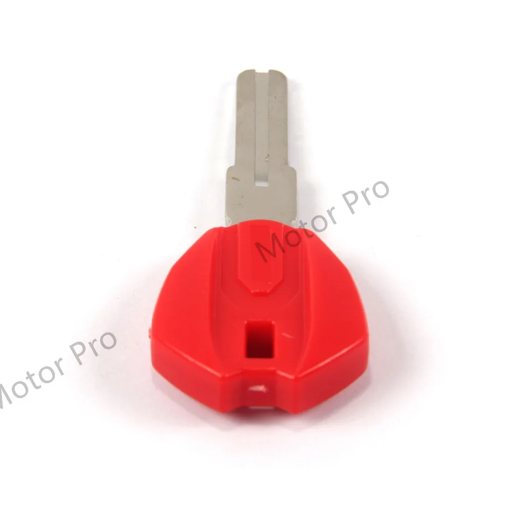 Uncut Blade Blank Key For Ducati Monster 659 696 795 796 1100 Motorcycle Replacement Accessories With Logo Monster659 BLACK RED |