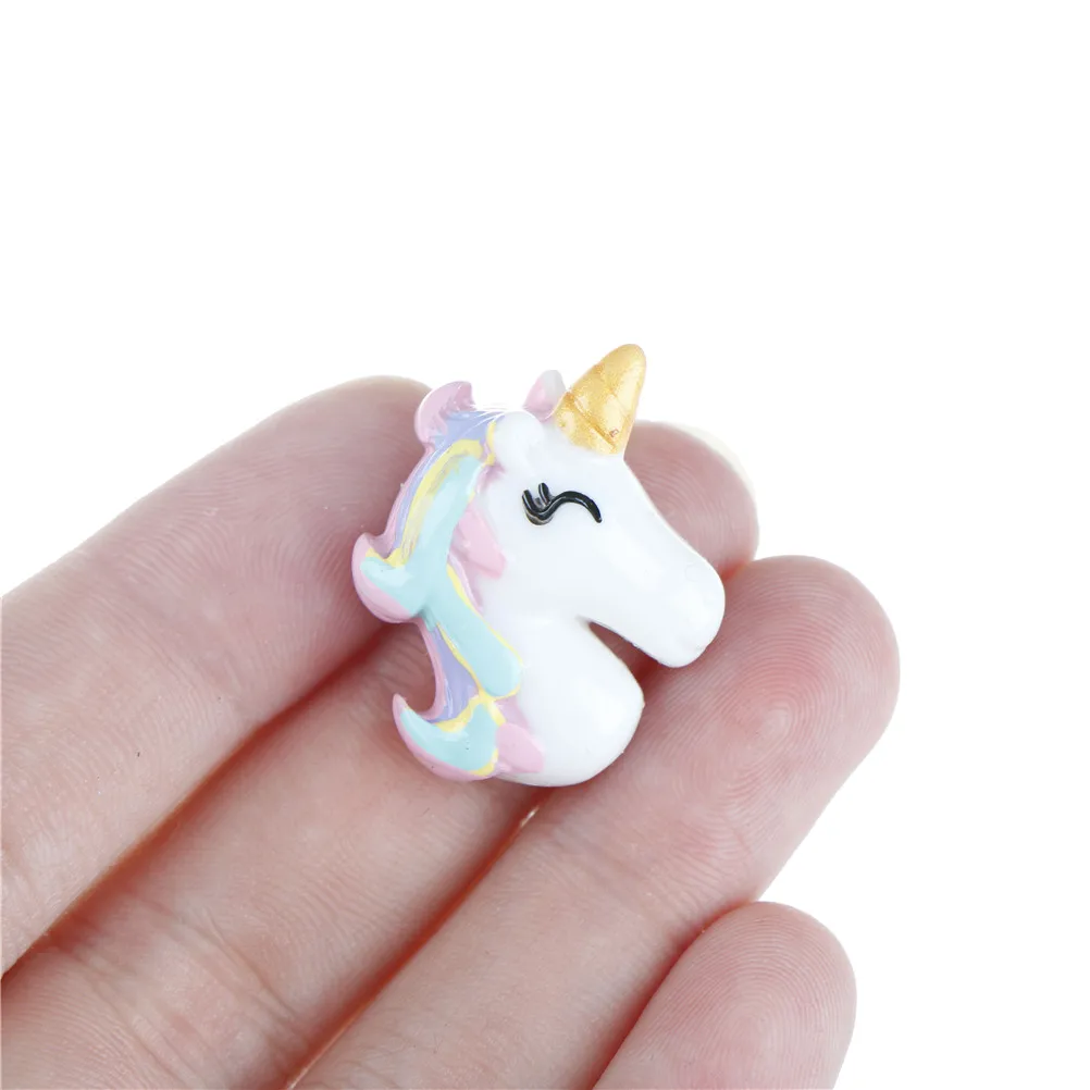 5 шт./лот мягкий чехол для телефона с милым единорогом из глины вечерние украшения