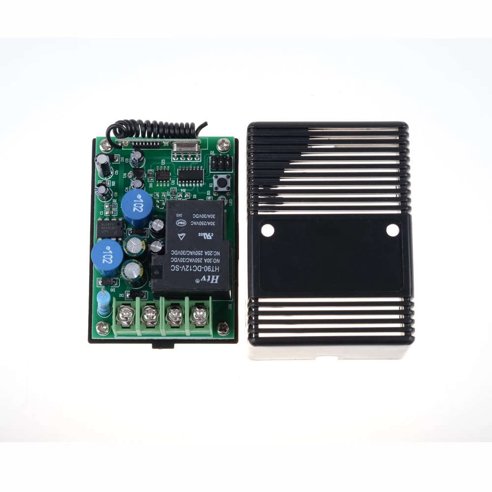 220 В RF переключатель беспроводной пульт дистанционного управления задержка