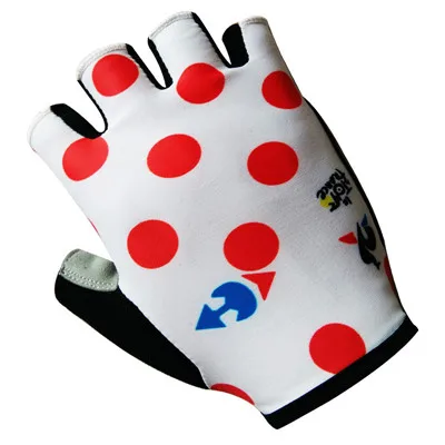Зеленый Велосипед, перчатки, гель Мягкий половина пальца Guantes Ciclismo без пальцев велосипед Горный Ганц Vtt Bicicleta de Luvas Para - Цвет: Зеленый