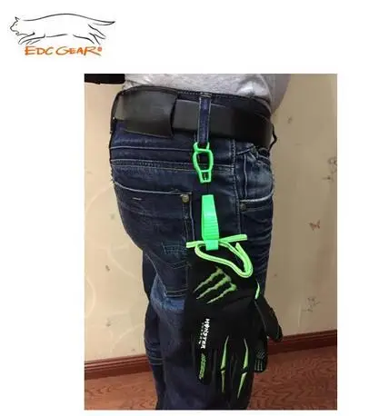 EDCGEAR велосипедные перчатки защитные пластиковые зажимы для гоночных перчаток 5