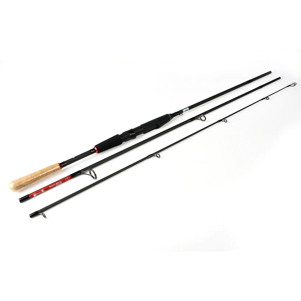 Приманка FISH KING Carbon вес 3 секции 1 8 м/2 М/2 4 7 м лески 10-30 г 5-25 фунтов | Спорт и