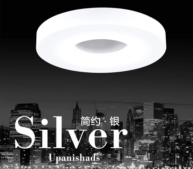 Светодиодный круглый Спальня балкон потолочные светильники простота