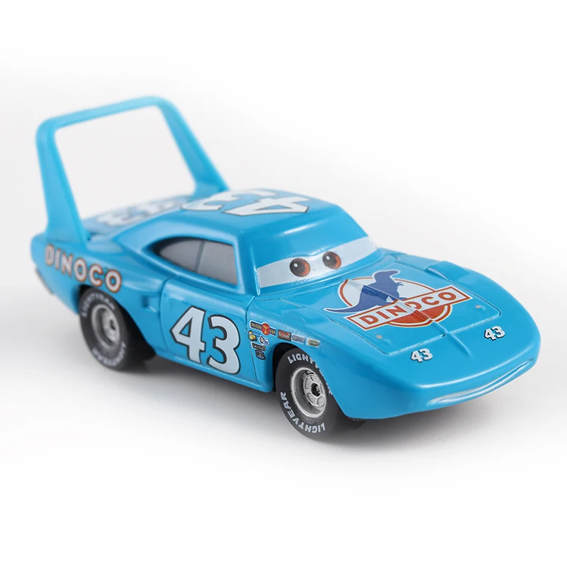 Disney Pixar Cars 3 2 No.43 гоночная команда король металл литья под давлением игрушечный